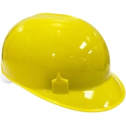 SAFE HANDLER Bump Cap, 4 Point Pin Lock Suspension, Yellow BIS-YBC-14-1
